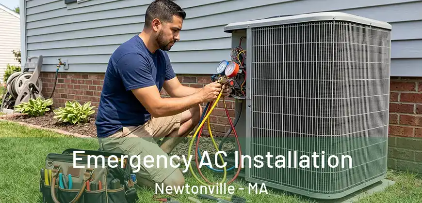  Emergency AC Installation Newtonville - MA